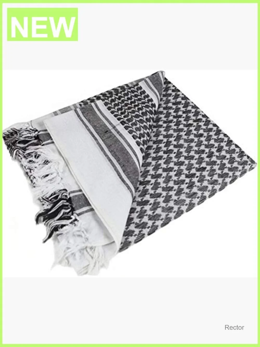 Tactical Shemagh Scarf 100% Cotton Keffiyeh Wrap for Men and Women